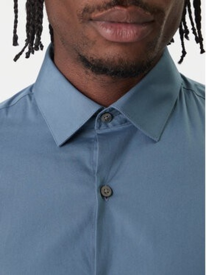 Calvin Klein Koszula Essentials LV019EU037 Niebieski Slim Fit