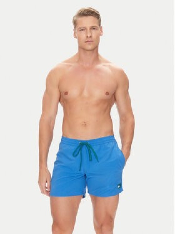 Quiksilver Szorty kąpielowe Everyday Solid Volley EQYJV04120 Niebieski Regular Fit
