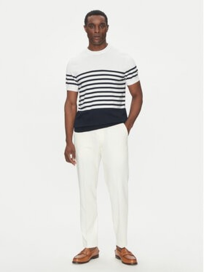 Hechter Paris Sweter 65016 151801 Granatowy Regular Fit