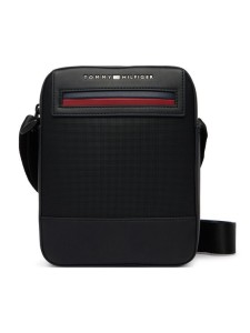 Tommy Hilfiger Saszetka Th Foundaiton Mini Reporter AM0AM14156 Czarny