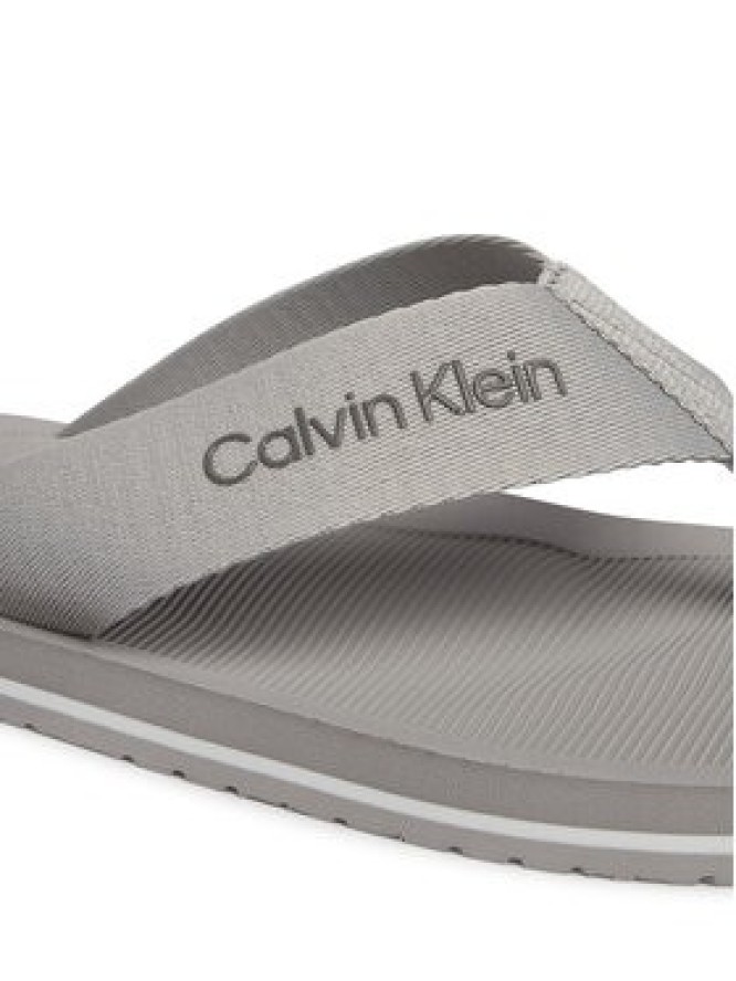 Calvin Klein Japonki Logo Webbing Strap HM0HM02106 Szary