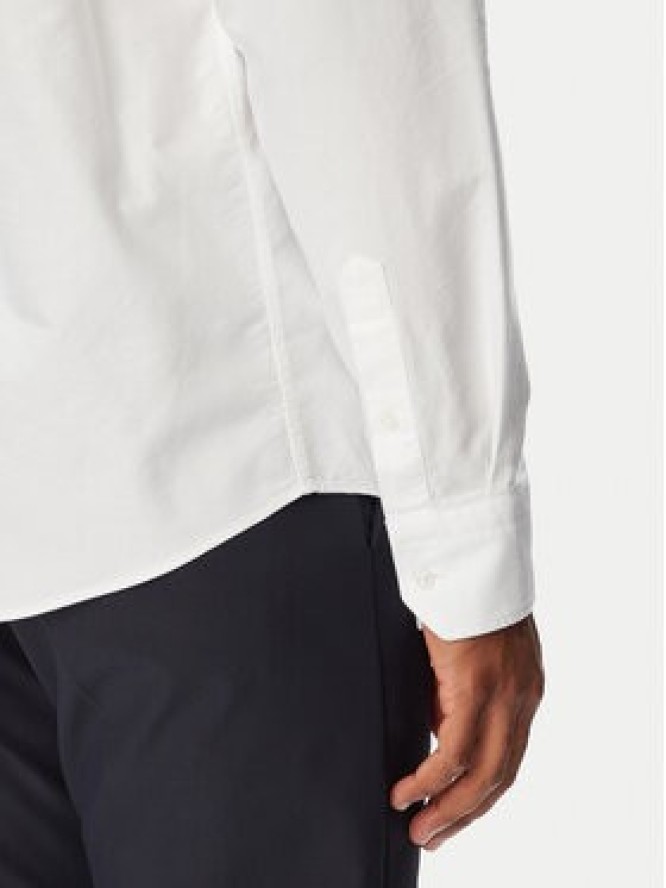 KARL LAGERFELD Koszula 605192 561784 Biały Modern Fit