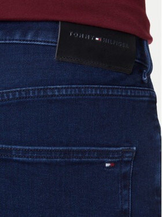 Tommy Hilfiger Jeansy Denton MW0MW39662 Granatowy Straight Fit