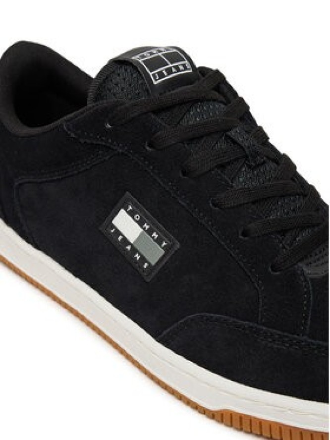 Tommy Jeans Sneakersy Tjm Cupsole Long Lace Skate EM0EM01602 Czarny