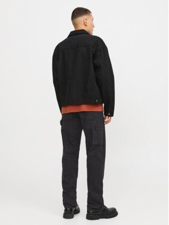 Jack & Jones Jeansy Eddie 12252802 Czarny Loose Fit
