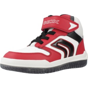 Buty GEOX J BUZZERLIGHT BOY Czerwony