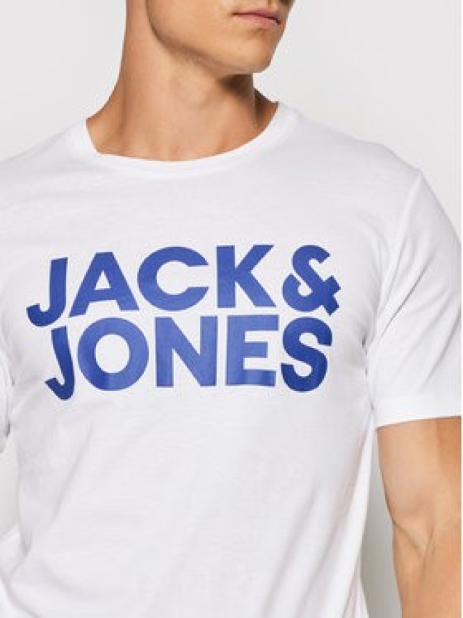 Jack & Jones Komplet 3 t-shirtów Corp Logo 12191762 Kolorowy Regular Fit
