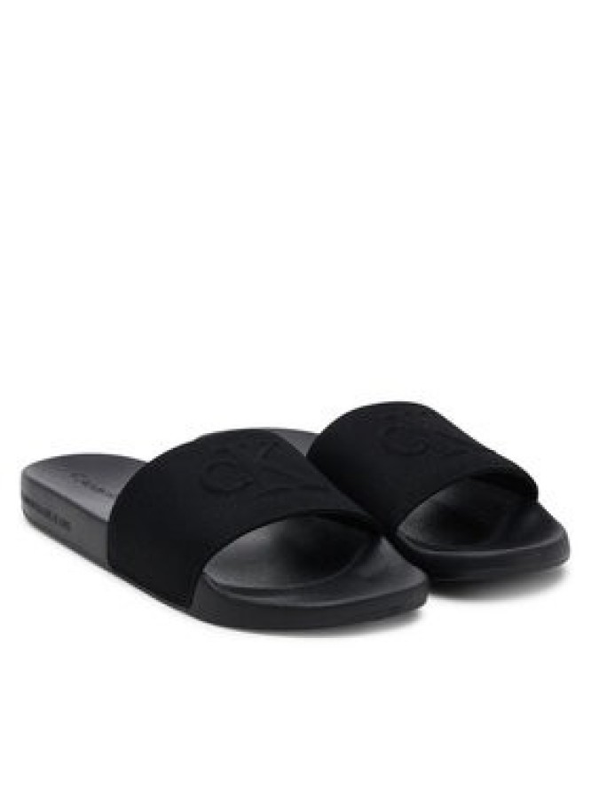 Calvin Klein Jeans Klapki Slide Hf Mono Cv YM0YM01282 Czarny