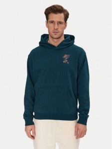 New Balance Bluza MT51979 Niebieski Regular Fit