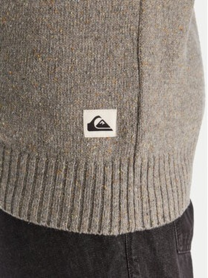 Quiksilver Sweter Slow Song Neppy EQYSW03325 Szary Regular Fit