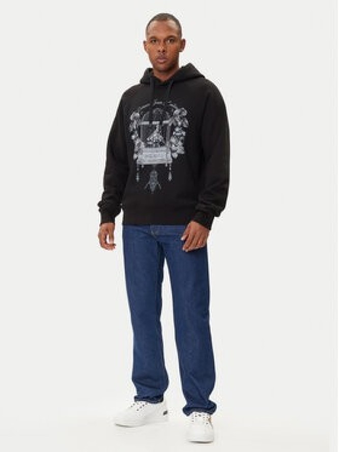 Versace Jeans Couture Bluza 79GAIP08 CF07P Czarny Regular Fit