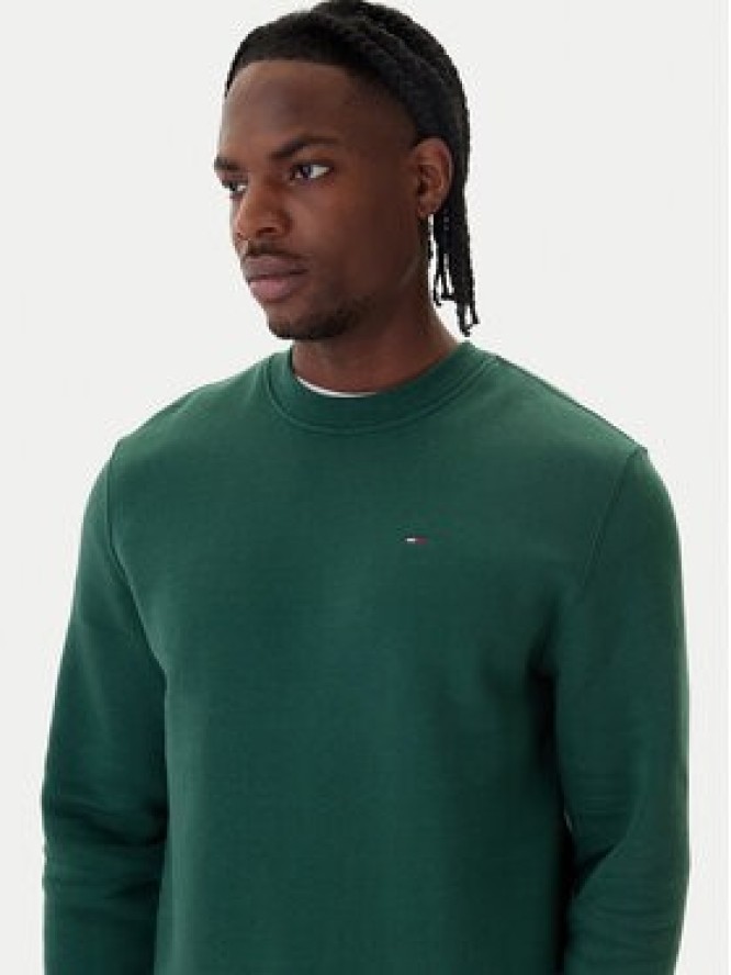 Tommy Jeans Bluza DM0DM20741 Zielony Regular Fit