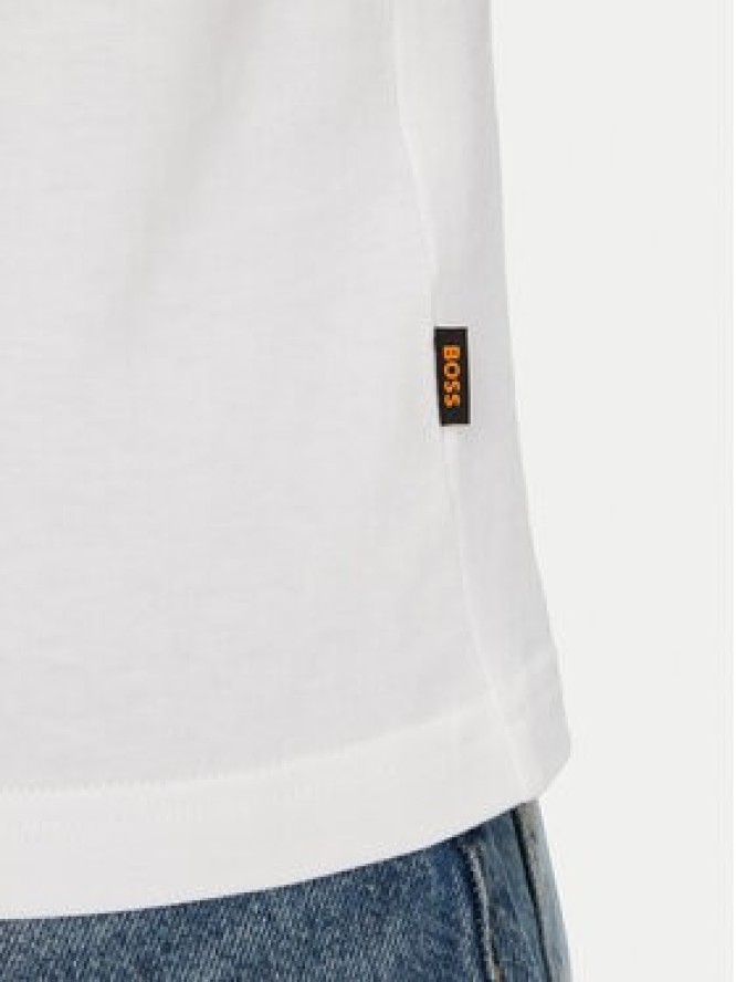 BOSS T-Shirt Bass 50561850 Biały Regular Fit