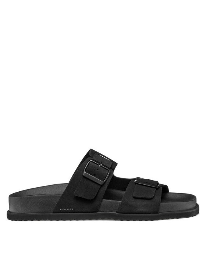 Geox Klapki U Parnaiba U651KA 00022 C9999 Czarny