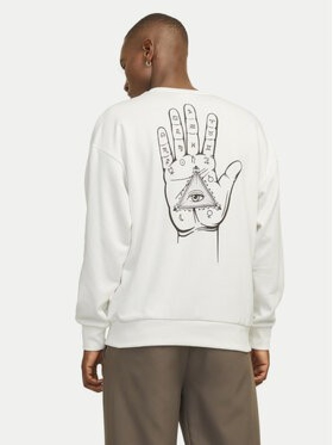 Jack & Jones Bluza Mystic 12257735 Biały Relaxed Fit