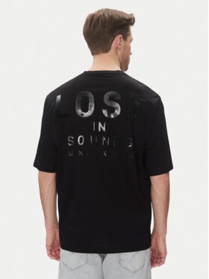 Armani Exchange T-Shirt XM000576 AF10364 UC001 Czarny Loose Fit