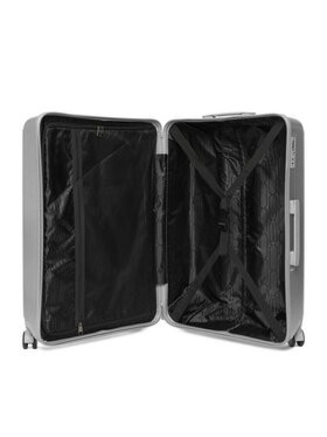 Hunter Walizka duża CEO-HUNTER-L-002-08-SILVER Srebrny