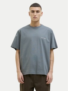 Jack & Jones T-Shirt Islington 12273015 Niebieski Loose Fit