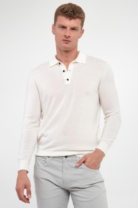 Sweter męski z wełny merino LIU JO