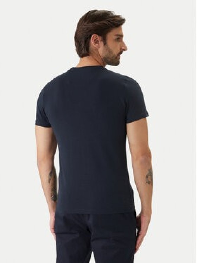 Guess T-Shirt U6GM03 K6YW1 Granatowy Slim Fit