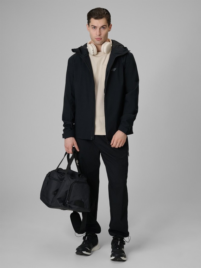 4F Kurtka przejściowa membrana 5000 męska - czarna XL