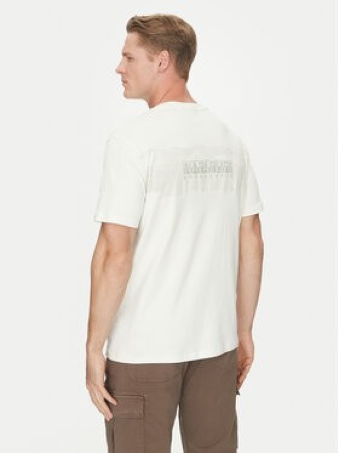 Napapijri T-Shirt S-Vanni NP0A4IED Biały Regular Fit