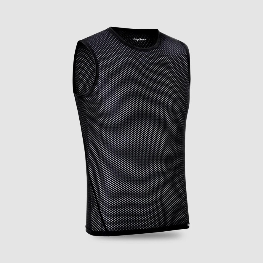 Gripgrab Ultralight Mesh Sleeveless Base Layer Black - XL