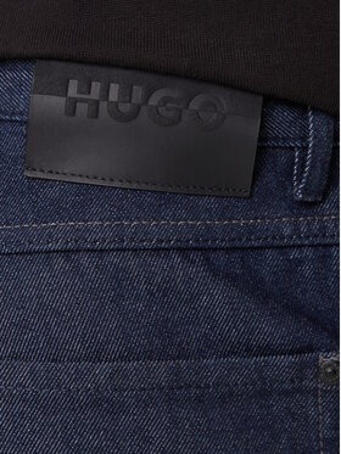 HUGO Jeansy 50542905 Granatowy Relaxed Fit