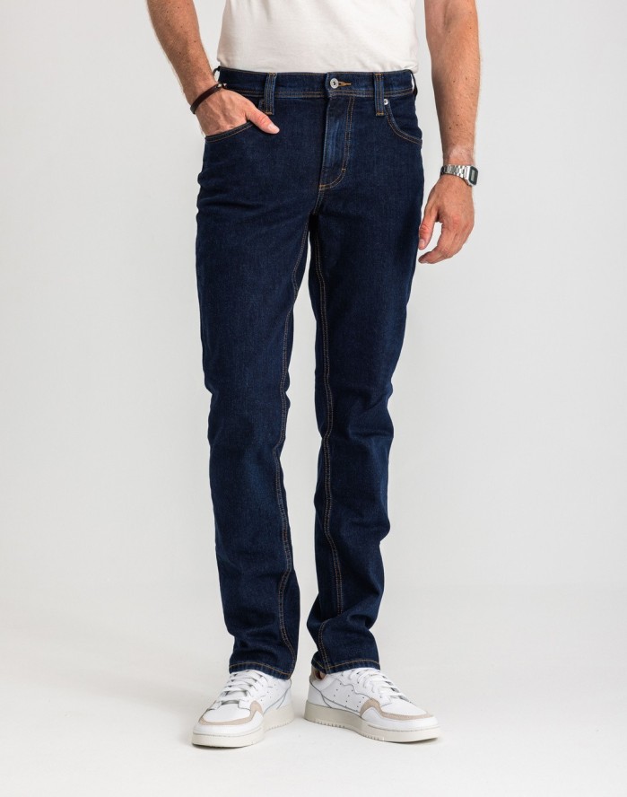 Męskie Spodnie Jeansowe MUSTANG Washington Straight Denim Blue 1016420 5000 940