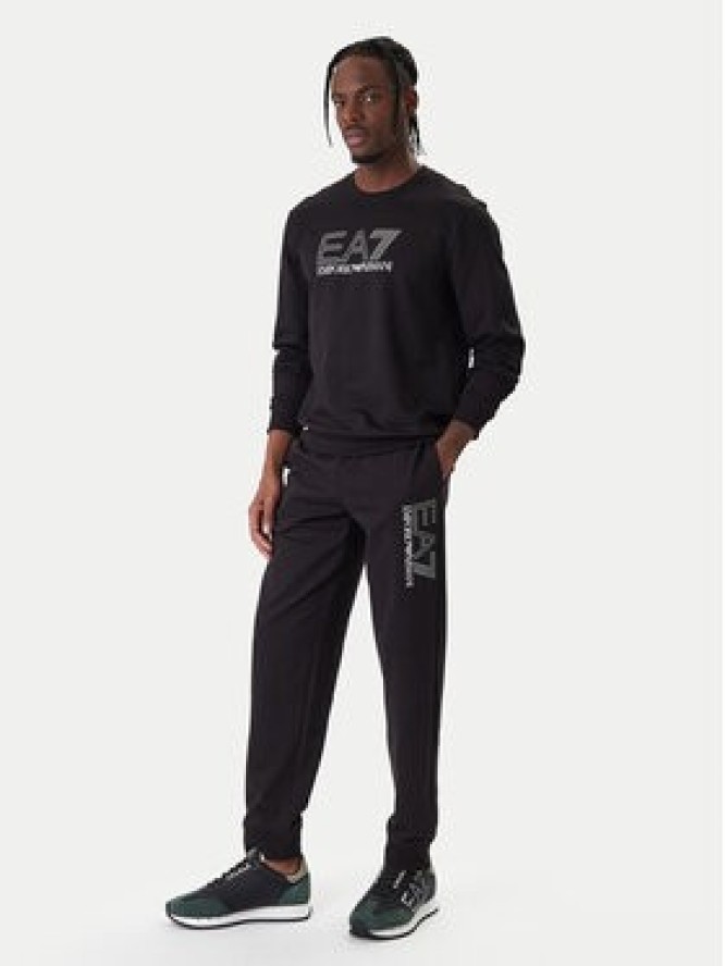 EA7 Emporio Armani Bluza 7M001312 AF13512 UC001 Czarny Regular Fit