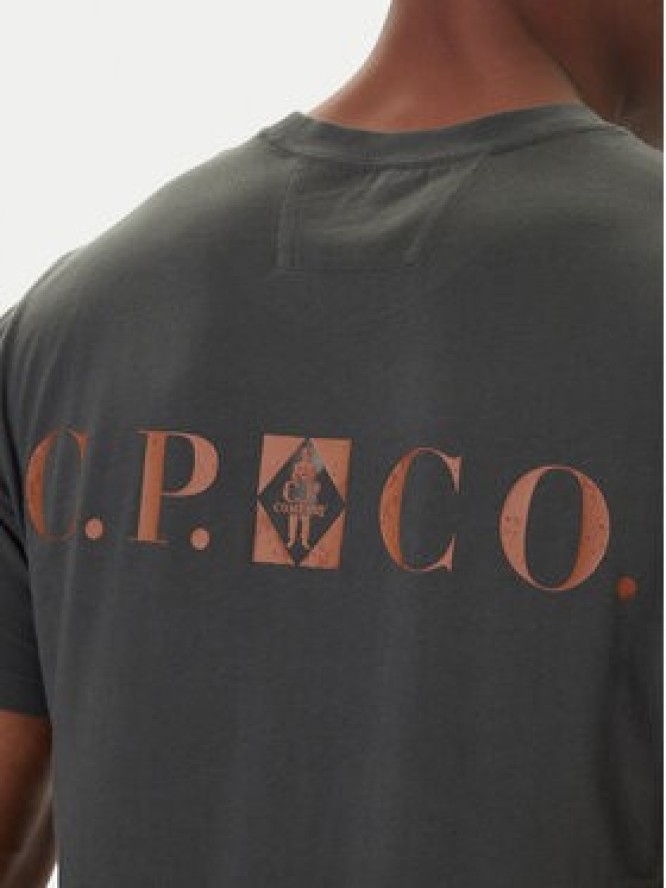 C.P. Company T-Shirt 19CMTS104A005100W Szary Regular Fit