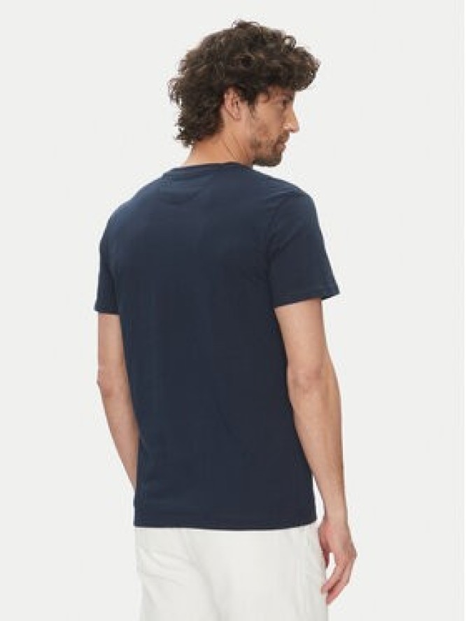 La Martina T-Shirt Algernon MAR300 JS206 Granatowy Regular Fit