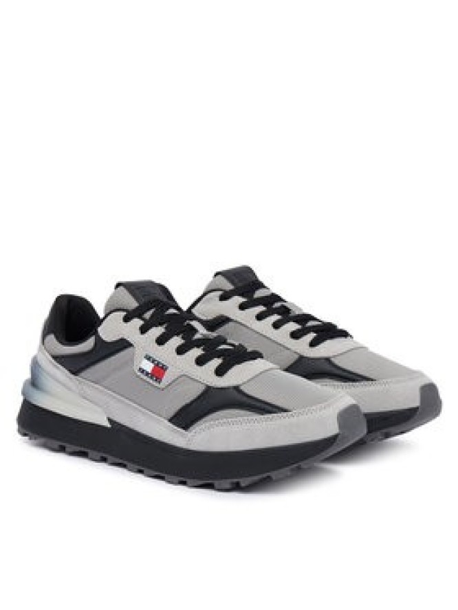 Tommy Jeans Sneakersy Tjm Technical Runner EM0EM01738 Szary