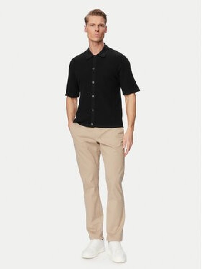 Jack & Jones Koszula Montauk 12293584 Czarny Relaxed Fit