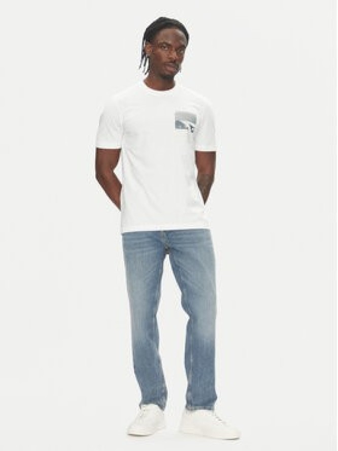 BOSS T-Shirt Te_Container 50546920 Biały Regular Fit