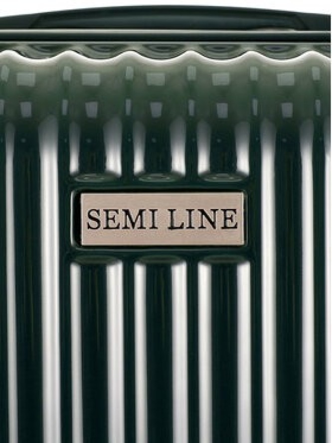 Semi Line Walizka duża T5948-3 Zielony