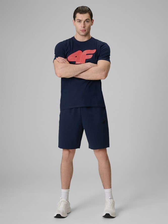 4F Spodenki dresowe męskie - granatowe M