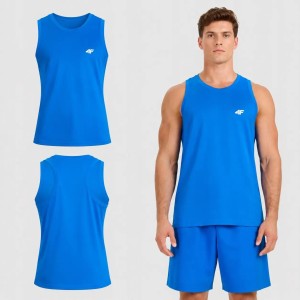KOSZULKA MĘSKA 4F T-SHIRT BEZ RĘKAWÓW NA RAMIĄCZKA M M227 SS26