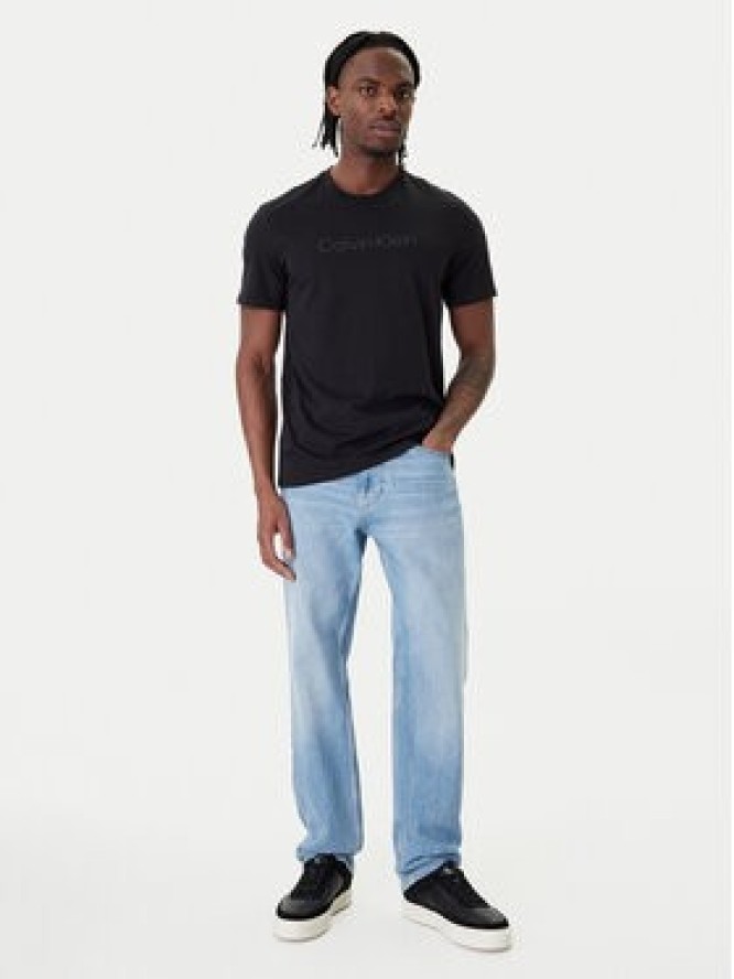 Calvin Klein T-Shirt LV04LF810G Czarny Regular Fit