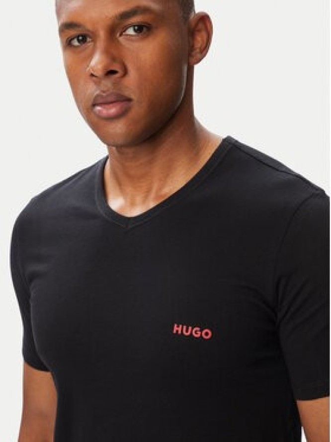 HUGO Komplet t-shirtów 50566316 Czarny Regular Fit