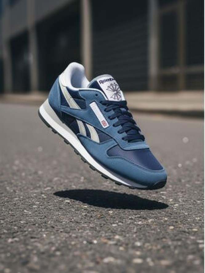 Reebok Sneakersy EO-CLASSIC LEATHER 100230514 Granatowy