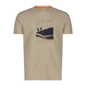 Koszulka polo z nadrukiem adventure CMP