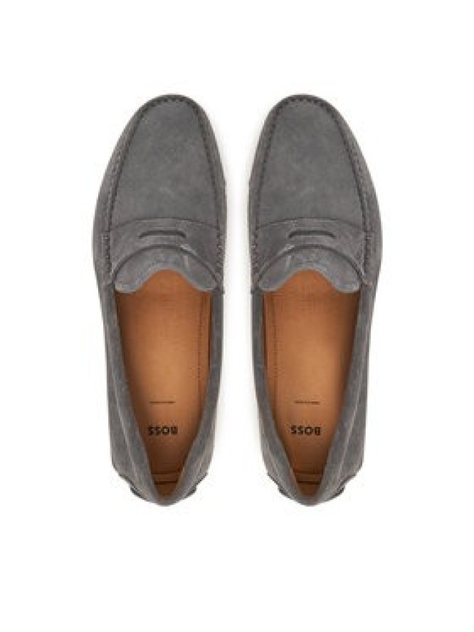 BOSS Mokasyny Noel 50541750 Szary