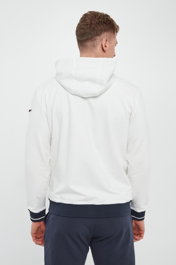 Bluza męska z odpinanym kapturem AERONAUTICA MILITARE