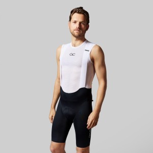 Męskie spodenki kolarskie Pro 2.0 na szelkach z wkładką