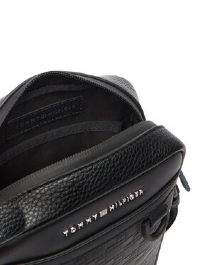 Tommy Hilfiger Saszetka Th Modern Mini Reporter AM0AM14019 Czarny