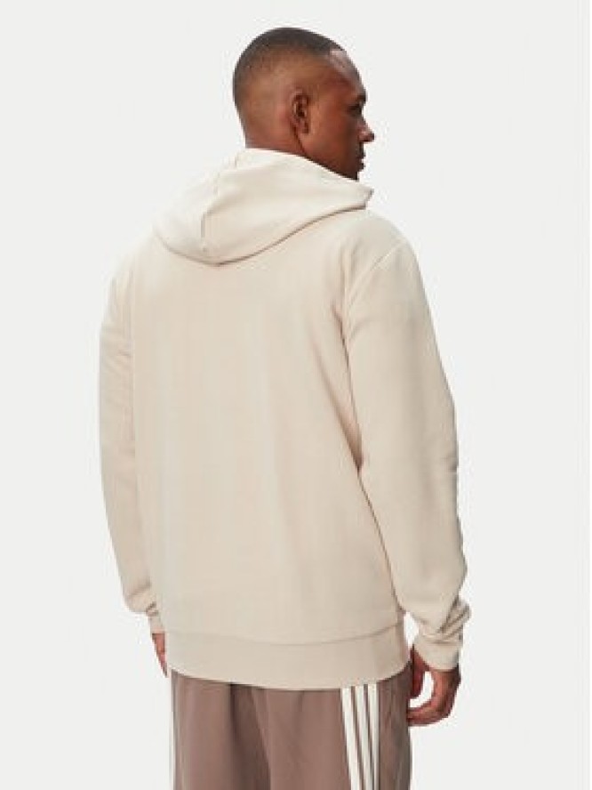adidas Bluza Collegiate Script Graphic Hoodie KC7185 Beżowy Regular Fit