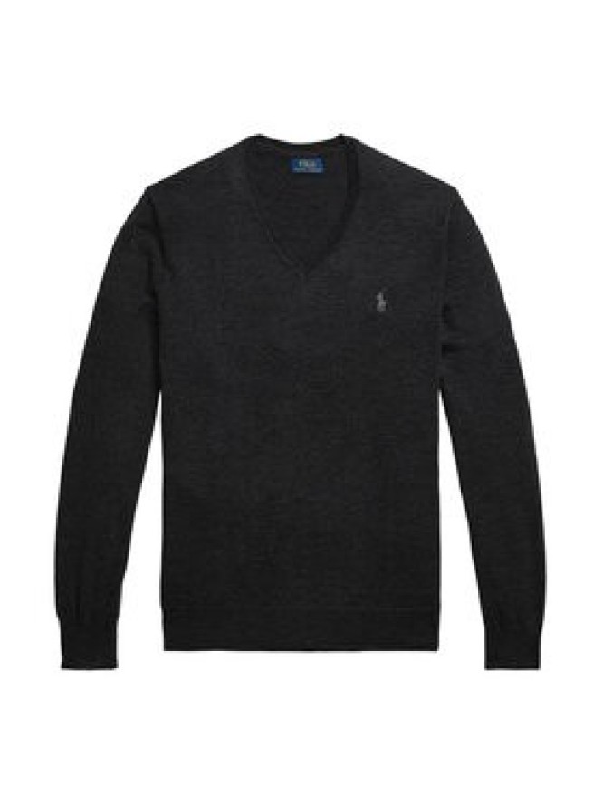 Polo Ralph Lauren Sweter 710946142003 Szary Slim Fit