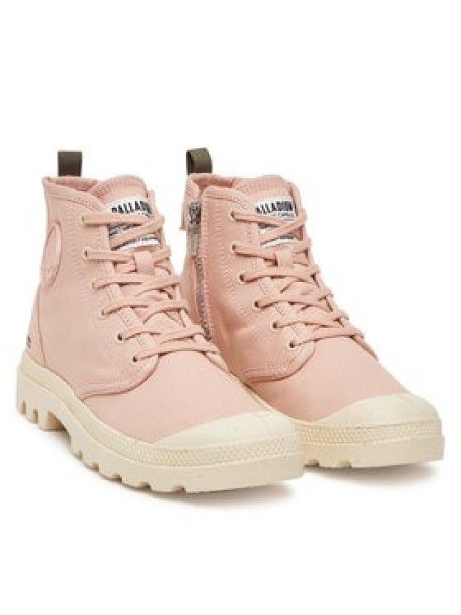 Palladium Trapery Pampa Hi Zip Organic 79101-605-M Różowy