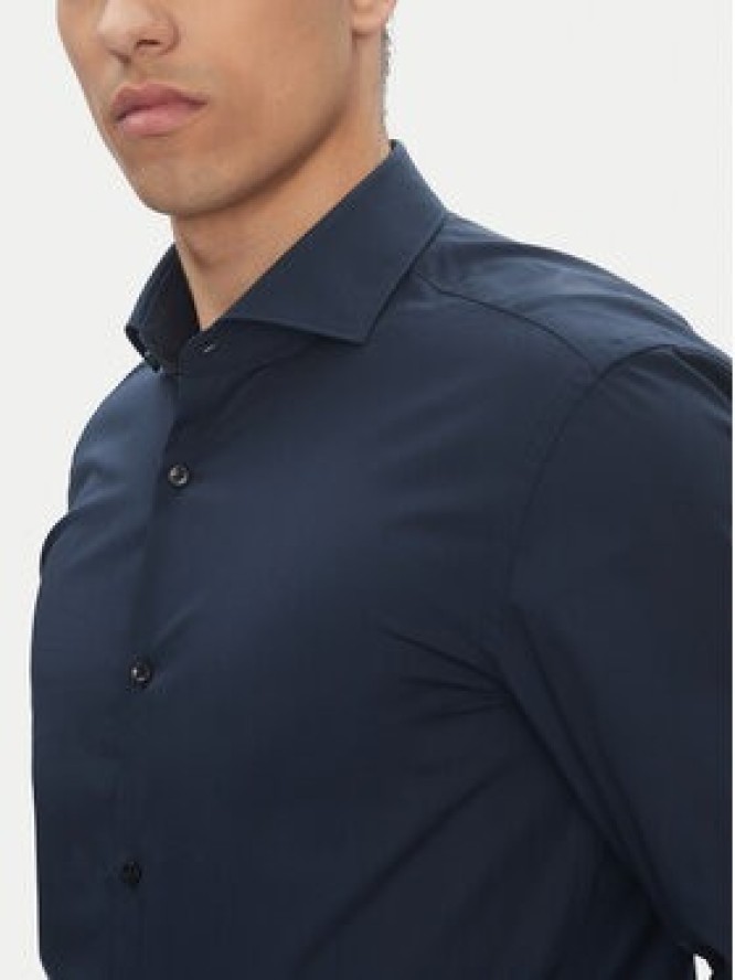 HUGO Koszula C-Jason 50293691 Granatowy Slim Fit